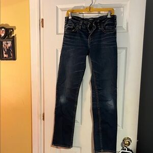 Silver Jeans Women's Deep Blue Skinny Jeans